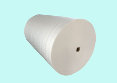Υφαμένο πολυπροπυλένιο PP Spunbond μη, μη υφαμένη ρόλων υφαντικό άσπρο χρώμα