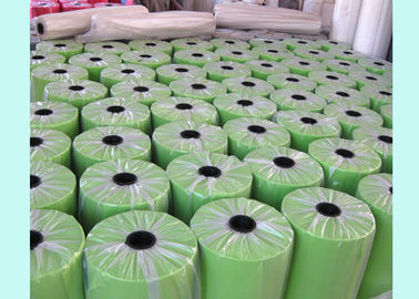 Υφαμένες τσάντες PP Spunbond μη, ύφασμα 100% PP που αποτυπώνεται σε ανάγλυφο ζωηρόχρωμο