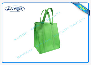 Προωθητική μακριά πιό δροσερή τσάντα τσαντών υφάσματος λαβών PP Eco μη υφαμένη με το φερμουάρ