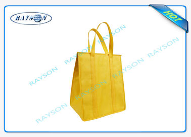 Προωθητική μακριά πιό δροσερή τσάντα τσαντών υφάσματος λαβών PP Eco μη υφαμένη με το φερμουάρ