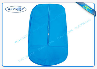 Προσαρμοσμένες τσάντες υφάσματος των ατόμων μη υφαμένες με το καλό φερμουάρ και το παράθυρο PVC