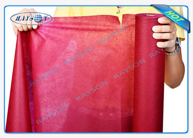 Κόκκινη πλατεία/στρογγυλό μίας χρήσης Washcloths 100% πολυπροπυλένιο της Virgin