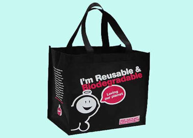 Επαναχρησιμοποιήσιμη τυπωμένη Spunbond υφαμένη τσάντα PP μη για την έκθεση, φιλική προς το περιβάλλον