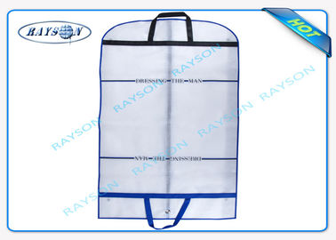 Αναπνεύσιμες επαναχρησιμοποιήσιμες προστατευτικές τσάντες υφάσματος TNT μη υφαμένες με τη λαβή